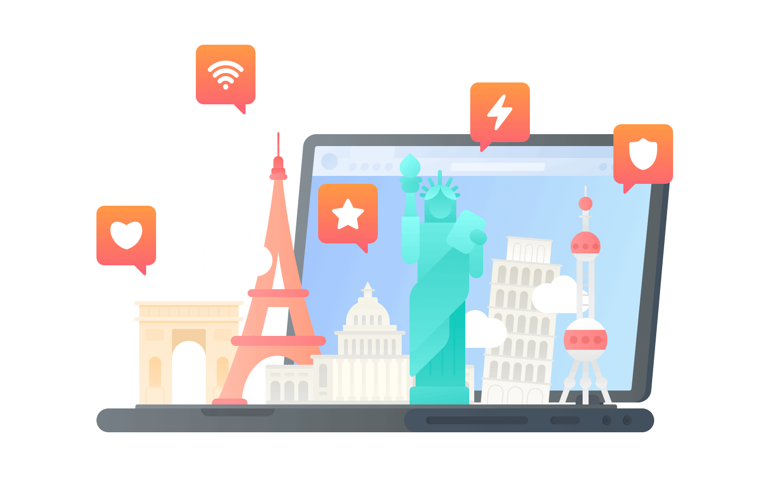 在毛里求斯连接到中国的加速器 - 返华VPN